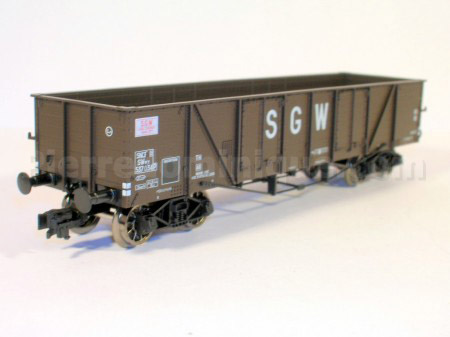 *PROMOS* - WAGON TOMBEREAU TP  ''SGW'' ROUE A RAYON SNCF