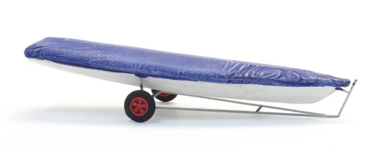 VOILIER LASER SUR REMORQUE