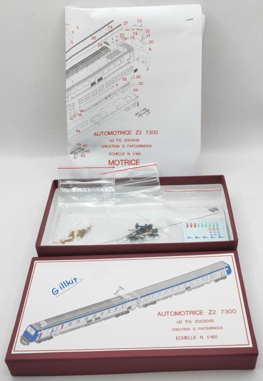 KIT A MONTER RAME AUTOMOTRICE TYPE Z2