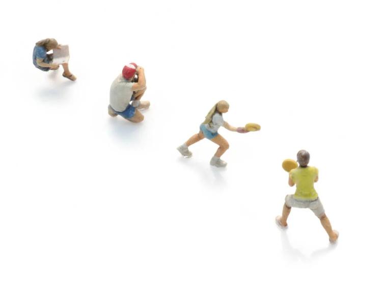 AU CAMPING : LES JEUX (X4)