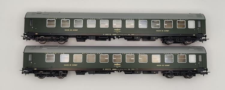SET DE 2 VOITURES LITS SERIE 60-41 CFR