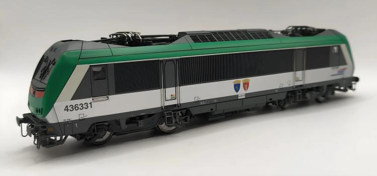 LOCOMOTIVE ELECTRIQUE BB36331 ASTRIDE BONS EN CHABLAIS CASTIONE FRET SNCF - DIGITAL SOUND
