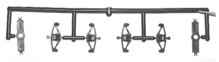 KIT A MONTER DE 10 BOGIES BETTENDORFS