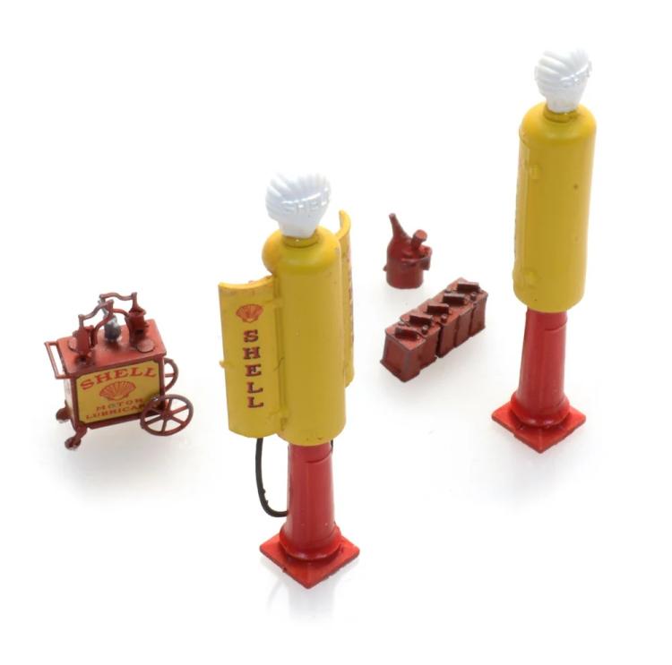 DISTRIBUREUR D ESSENCE ANCIEN SHELL