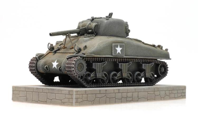 CHAR DE L'ARMÉE AMÉRICAINE SHERMAN M4A1 VERSION MONUMENT