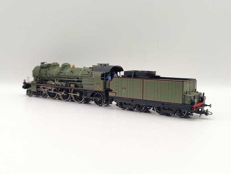 LOCOMOTIVE A VAPEUR 231 D 154 PLM - DIGITAL SOUND SMOKE