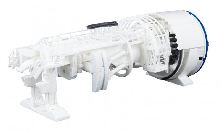 TUNNELIER EN CONSTRUCTION