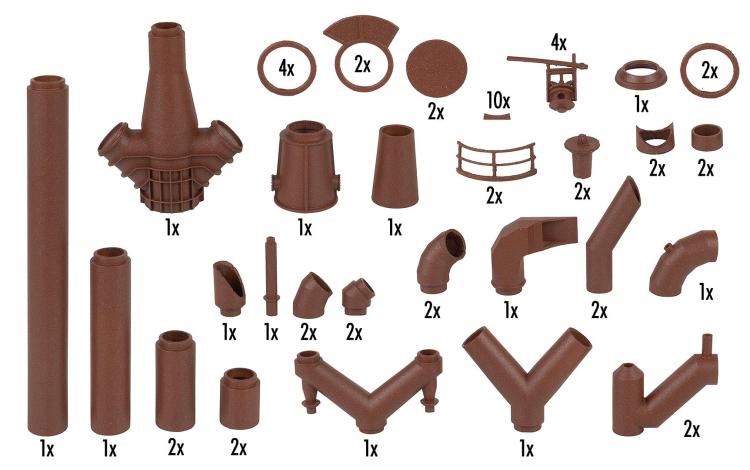 GRAND KIT DE TUYAUTERIE