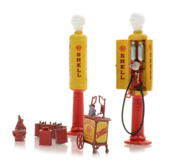 DISTRIBUREUR D ESSENCE ANCIEN SHELL