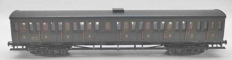 VOITURE VOYAGEURS 2°CL B9TY 5501 SNCF
