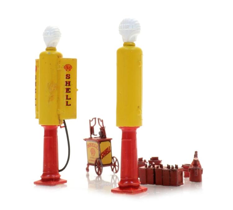 DISTRIBUREUR D ESSENCE ANCIEN SHELL