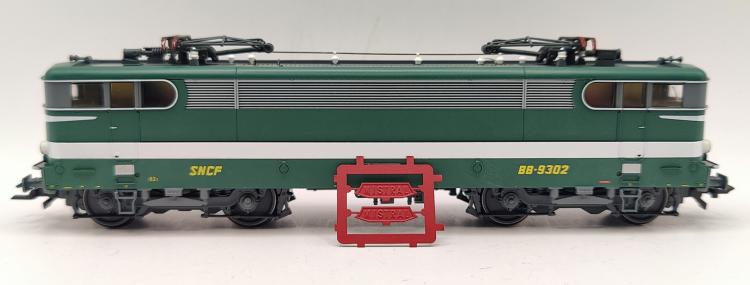 LOCOMOTIVE ELECTRIQUE BB 9302 PLAQUES MISTRAL SNCF