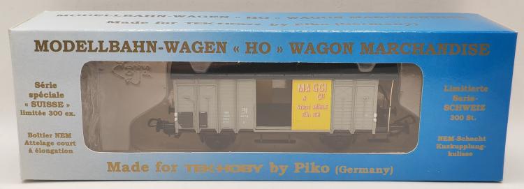 WAGON COUVERT K3 MAGGI & CIE SBB