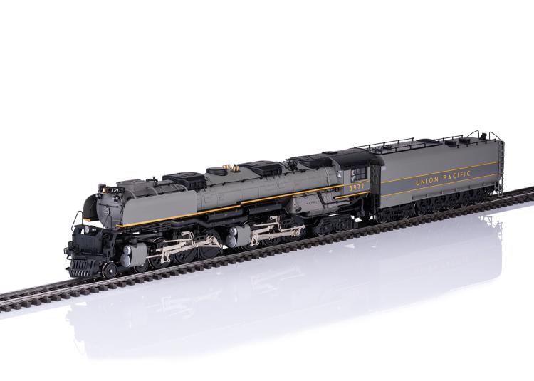LOCOMOTIVE A VAPEUR CLASSE 3900 CHALLENGER X3977 UNION PACIFIC - MHI DIGITAL SOUND MFX