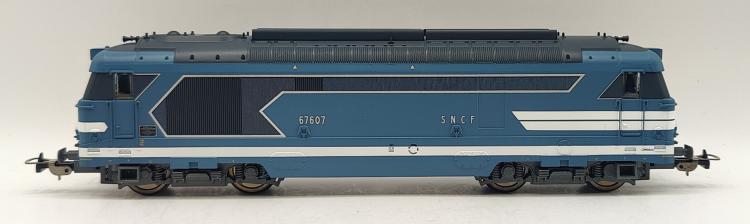 LOCOMOTIVE DIESEL BB 67400 ORIGINE SNCF