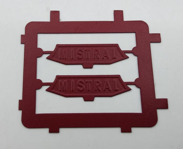 *PROMOS* - LOCOMOTIVE ELECTRIQUE BB 9302 PLAQUES MISTRAL SNCF