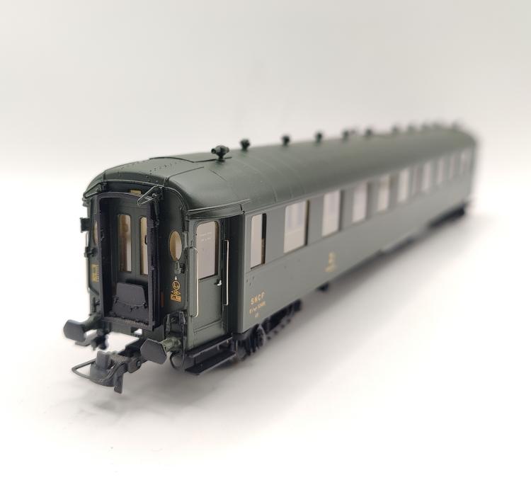 VOITURE OCEM FL SNCF VERT 1963