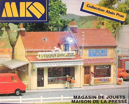 Trains HO MKD Alain Pras Ref 590 Complètements de