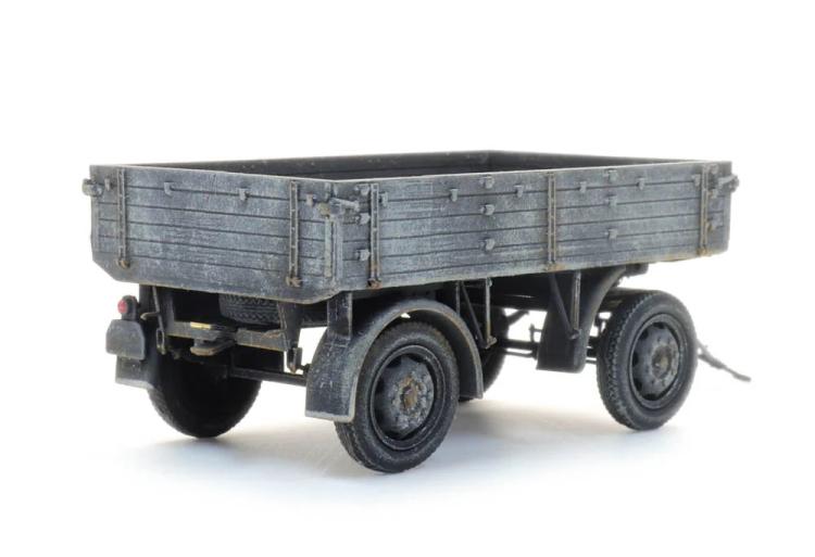 REMORQUE 2 ESSIEUX E3 3T CAMOUFLAGE HIVER