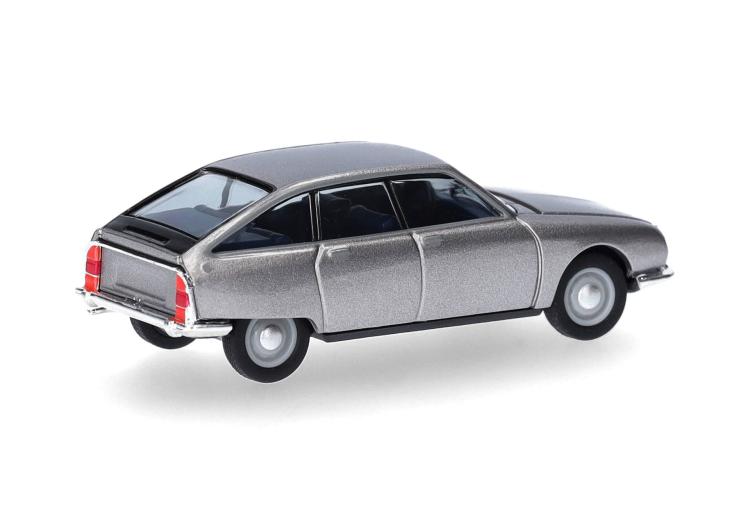 BERLINE CITROEN GS DE 1977 GRIS RENARD METTALISE INTERIEUR NOIR