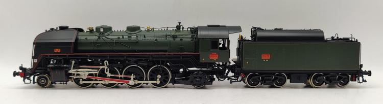 LOCOMOTIVE VAPEUR 141 R 1244 FUEL SNCF (FOYER NOIR)