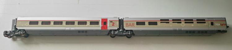 RAME 10 ELEMENTS TGV LYRIA SNCF CFF