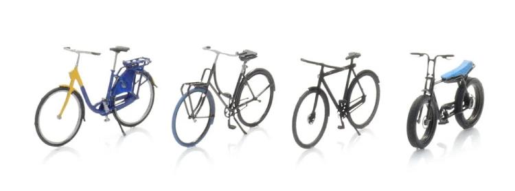 4 VELOS DU 21EME SIECLE
