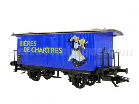 WAGON BIERE BIERES DE CHARTRES SNCF