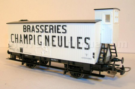 WAGON COUVERT ''BRASSERIES CHAMPIGNEULLES'' SNCF