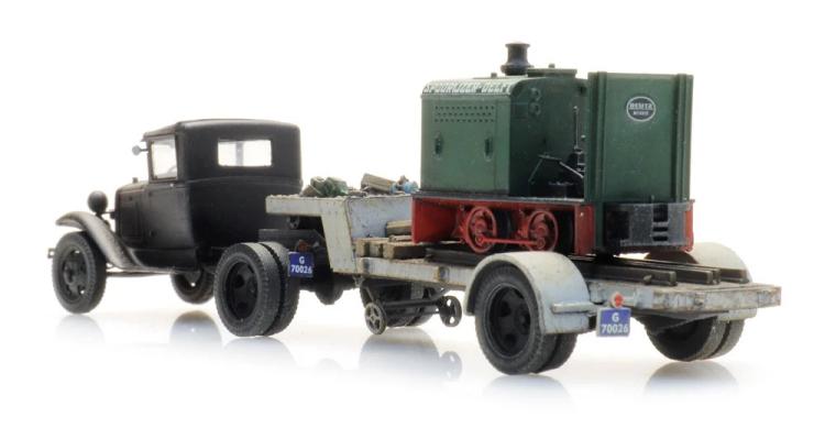 FORD AA SEMI REMORQUE LOCOMOTIVE DEUTZ