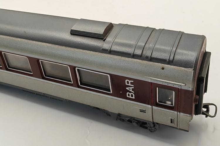 RAME DE 5 VOITURES GRAND CONFORT EURAFFAIRE PAR APOCOPE SNCF