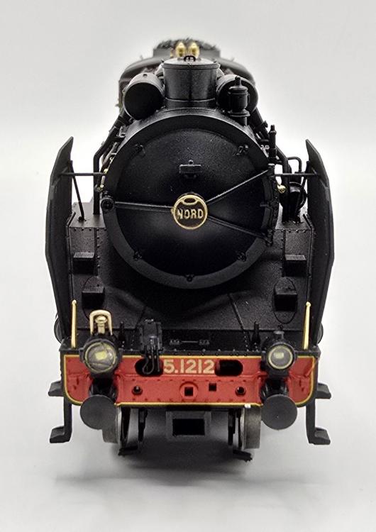 LOCOMOTIVE A VAPEUR 5.1212 COMPAGNIE DES CHEMINS DE FER DU NORD – VALENCIENNES - ANALOGIQUE