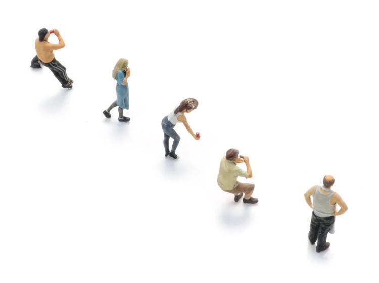 CLIENTS DE LA FRITERIE (6X)