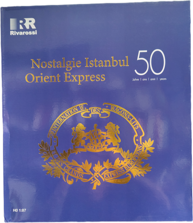 ENSEMBLE DE 6 VOITURES (50 ANS DE NOSTALGIE) ISTANBUL-ORIENT EXPRESS 1976 CIWL