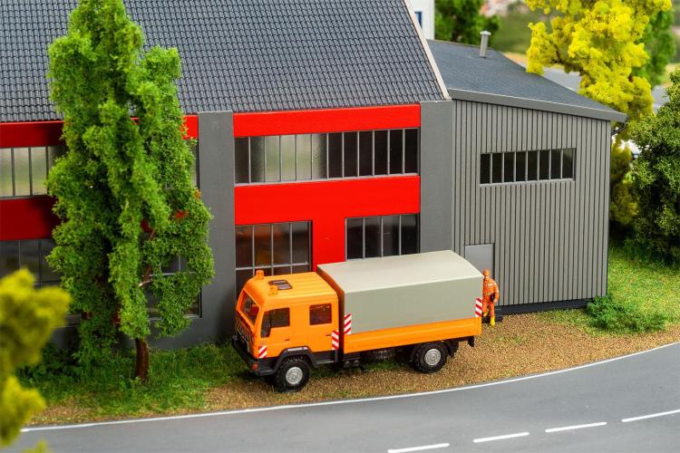 REMISE pour LOCOMOTIVE ELECTRIQUE A 2 NIVEAUX