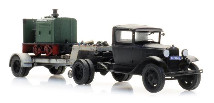 FORD AA SEMI REMORQUE LOCOMOTIVE DEUTZ