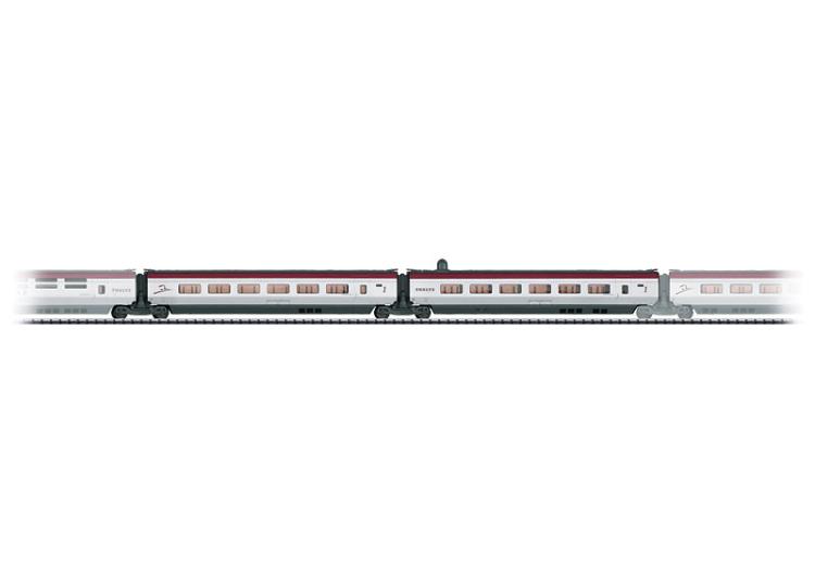 RAME DE 10 ELEMENTS TGV THALYS PBKA