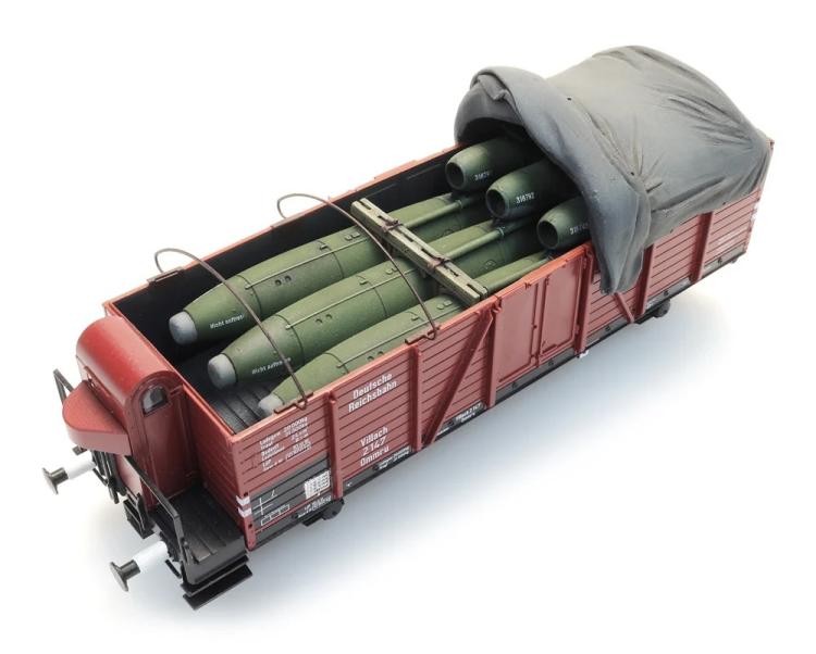 CHARGEMENT BOMBE VOLANTE V1 POUR WAGON