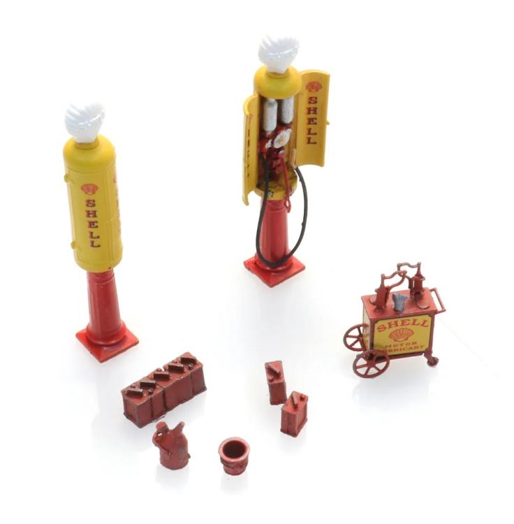 DISTRIBUREUR D ESSENCE ANCIEN SHELL