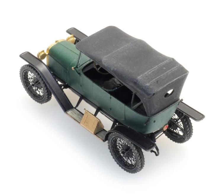 WANDERER PUPPCHEN (PETITE POUPEE) - W1 5/12 PS VERTE CAPOTE FERMEE NOIRE 1912