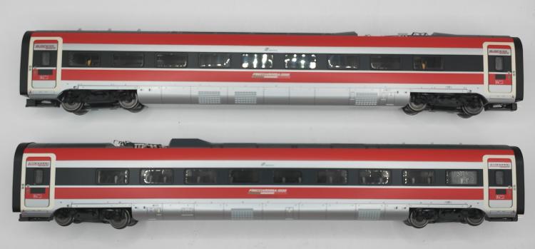 RAMECOMPLETE DE 10 ELEMENTS ETR 400 FRECCIAROSSA 1000 FS - DIGITAL SOUND