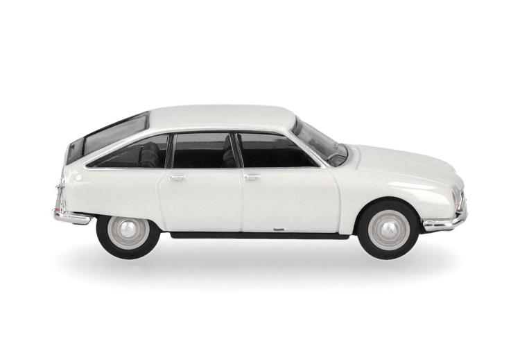 BERLINE CITROEN GS DE 1977 BLANC NEIGE INTERIEUR NOIR