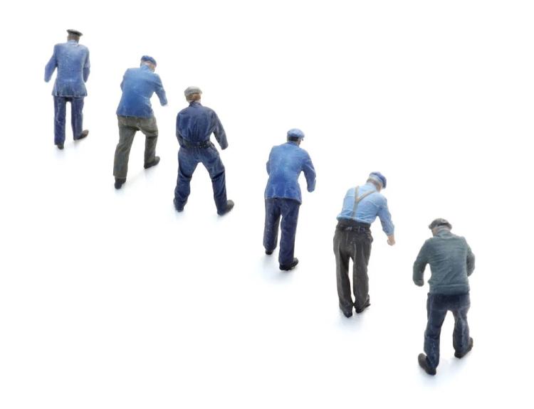 PERSONNEL DE LA VOIE (6X)