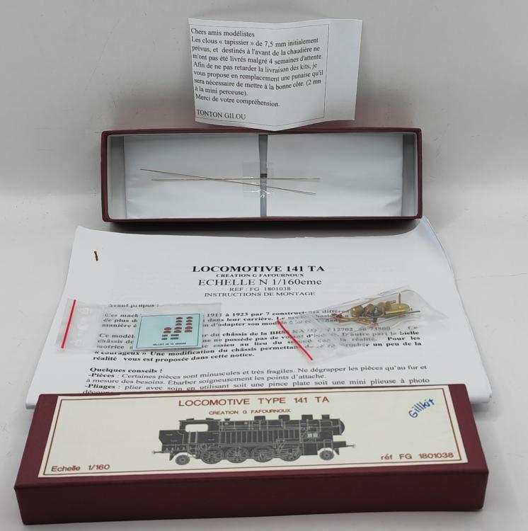 KIT A MONTER LOCOMOTIVE TYPE 141 TA