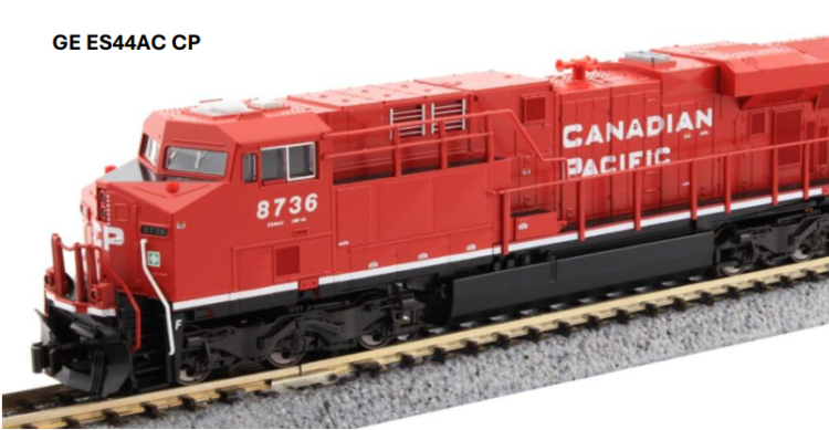 LOCOMOTIVE DIESEL GE ES44AC N°8710 CANADIAN PACIFIC - (A RESERVER)