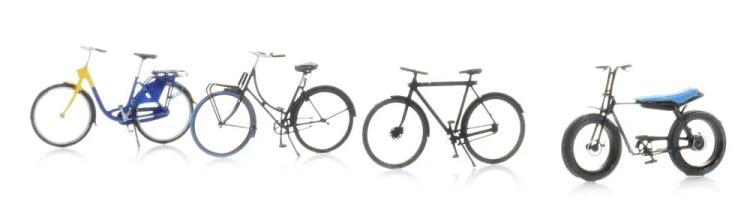 4 VELOS DU 21EME SIECLE