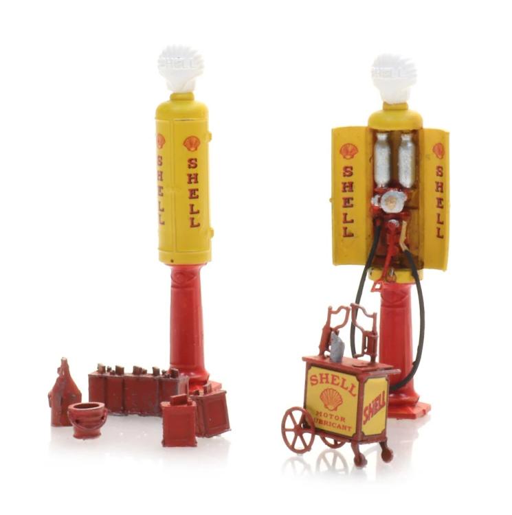 DISTRIBUREUR D ESSENCE ANCIEN SHELL