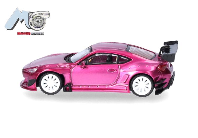 COUPE TOYOTA GT86 ROSE METALLISE ROCKET BUNNY PANDEM