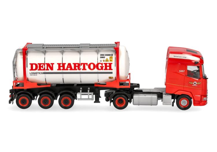 SEMI-REMORQUE DAF XG DEN HARTOGH