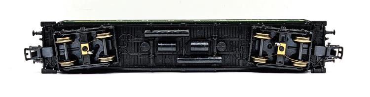 VOITURE VOYAGEURS TOLEDO 2°CL MZA - VERT - AVEC ECLAIRAGE